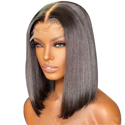 China Hd Curly Straight Virgin Human Hair Wigs Lead Loop Brazilian Hair Short Curly Wig With Virgin Human Glueless 100 Colors Lace Wigs for sale