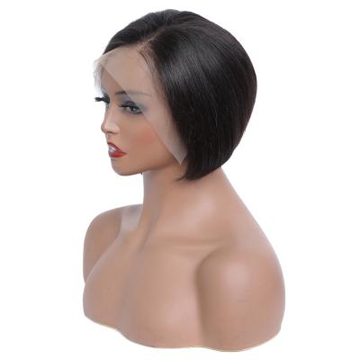 China 100% Wave Mellowwaves Hair Silky Straight Hair VS Short Wigs With Natural Color 12A Grade For Black Women for sale