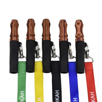 China Woody Silicone Hookah Mouthpiece With Hanging Mouth Woody Tips Silicone Shisha Hookah Accessories High Quality for sale