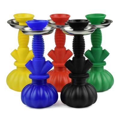 China Wholesale silicone hookah set silicone plastic shisha set manufacturer MMC-01 for sale