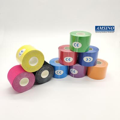 China Factory Wholesale Convenient Sports Safety Kinesiology Sports Tape Custom Logo for sale