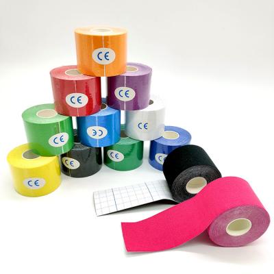 China Convenient Kinesiology Sports Physiotherapy Tape Kinesiology Price Elastic Tape Kinesiology Voucher for sale