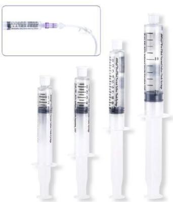 China Medical Grade PP Sterile Medical IV Flow Prefilled Syringe 3ml/5ml/10ml for sale