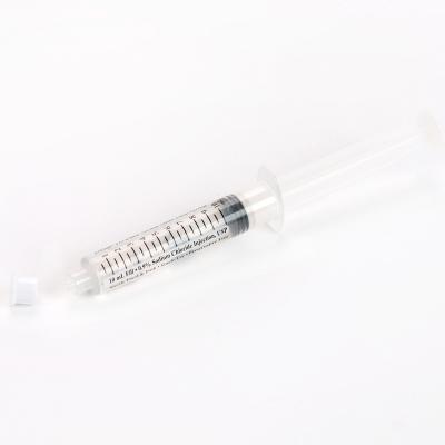 China Medical Grade PP Disposable Prefilled Saline Flush Syringe 3ml 5ml 10ml 20ml for sale