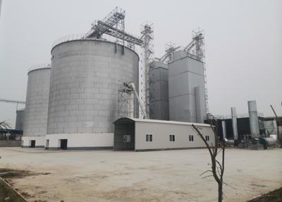 China Galvanized Steel Grain Silo 100T - 12500T To Storage Corn Rice Soybeans zu verkaufen