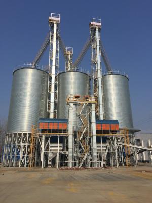 China Vertikalentwurf Stahlkorn-Silo für Feuchtigkeitsverhütung und Raumeffizienz Edelstahl zu verkaufen