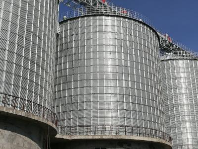 China Galvanized Steel Silos Compliant with Local Agricultural Safety Regulations and Meeting Compliance Standards for sale