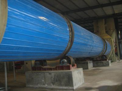 China Warmluchtoven trommel droogmachine met technische begeleiding en uitstekende isolatie maatregelen Te koop