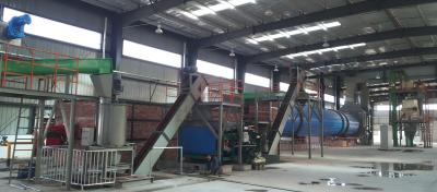 China Warmluchtoven uitgerust draaidrumdroger voor varkenshaar Verwerking van 80-500 ton natte materialen per dag Te koop