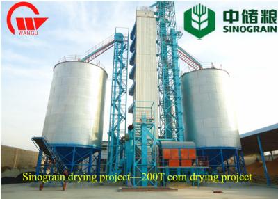 China Fuel Saving 1500 Tons Corn Drying Equipment Automatic Controlled ISO Approval for sale