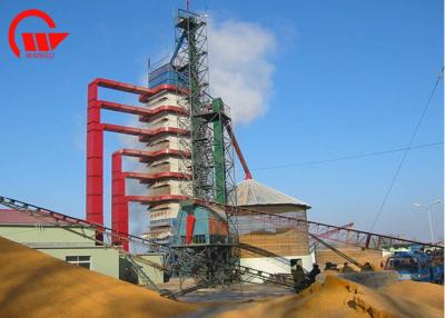 China Single Outdoor Corn Dryer Machine With Husk Burner 100 - 1000 Tons Capacity for sale