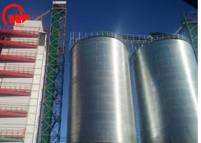 Chine Verticale 20 - les silos en métal 10000T pour le stockage de grain, immersion chaude ont galvanisé le silo de grain à vendre