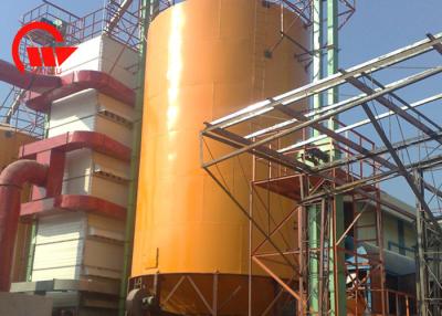 China Corrugated Hot Dip Steel Grain Silo Galvanized Steel Material Temperature Moisture for sale