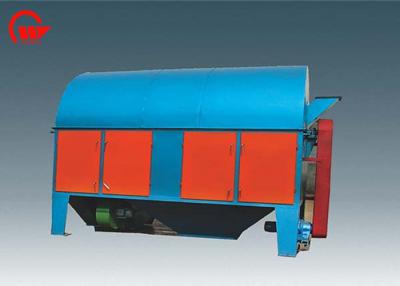 China Raw Grain Rotary Drum Cleaner , High Performance Grain Separator Machine for sale