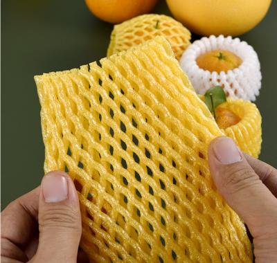 China Packaging Protection Food Grade EPE Foam Net For Fruit Packing Apple For Sales for sale