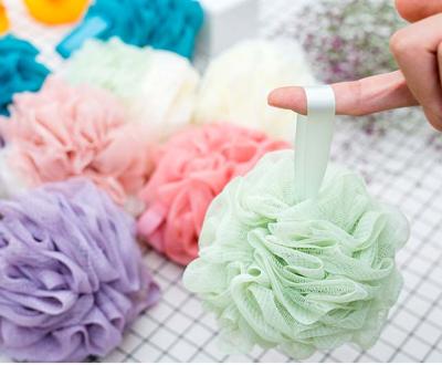 China All Natural Home Use PE Bath Cleaning Plastic Soft Natural Flower For Home Use For Sales With Factory Price for sale