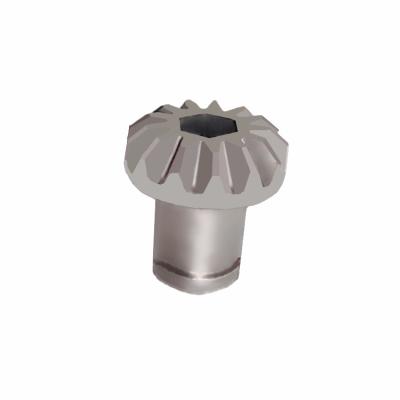 China Factory Customized Powder Metallurgy Sintered Steel Product Pinion Tooth Shaft Bevel Gear for sale