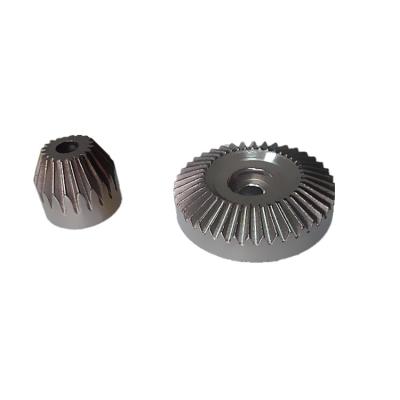 China Lag Mechanism Bevel Gear Manufacturer Product Steel Powder Metallurgy Sinter Bevel Gear Spur Gear Set for sale