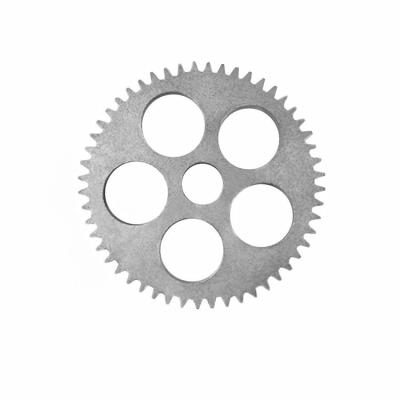 China Custom Factory Metal Spur Gear 52 Teeth Sinter Iron Alloy Transmission Gear for sale