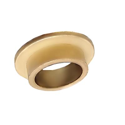 China Hotels Sintered Porous Metal Copper Base Flange Self Lubricating Bushings for sale