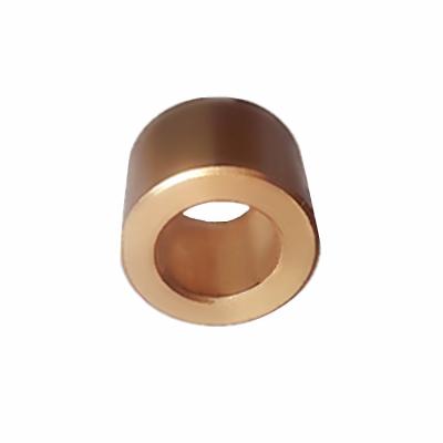 China Building Material Stores Porcelain Powder Metallurgy Bronze Bushings 8*15*12 mm Self Lubricating Sinter Bearing for sale