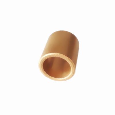 China Hotels Customized Powder Metallurgy Bushes Copper Graphite Sleeve Bushing Bearing for sale