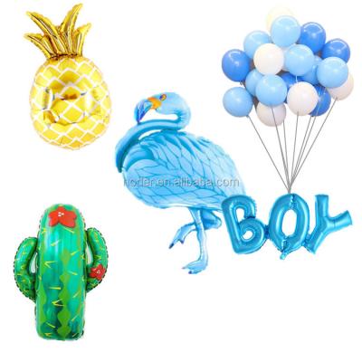 China Gift Toy New Cactus Balloon Foil Party Decoration Fiesta Balloons for sale