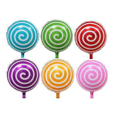 China Gift Toy Items Birthday Lollipop Balloon Lollipop Party Balloons Kits Color Candy Lollypop Mylar Hot Mylar Balloon for sale