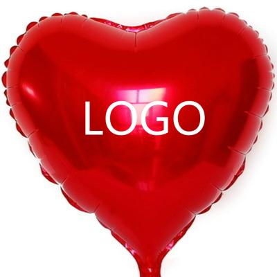 China Custom Gift Toy Yiwu factory balloon heart round star logo balloon advertising foil logo balloons with logo for sale