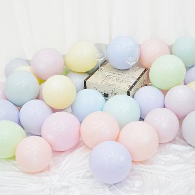 China 2019 Gift Toy China Factory Balloons 12inch Pastel Color Balloon Macaron Latex Balloons New For Wedding Decoration for sale