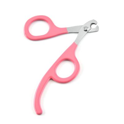 China 2022 Viable Wholesale Steel Pet Cat Dog Nail Scissors Mini Pet Nail Scissors Stainless for sale