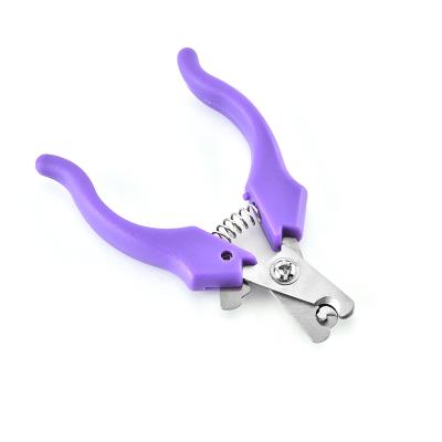 China Viable Dog Nail Cutter Tool Scissors Pet Nail Cutting Cleaning Scissors for sale