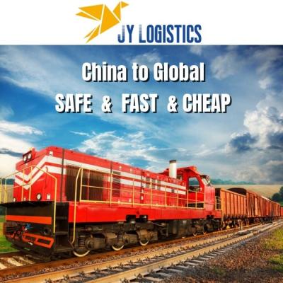 China Fast train shipping to France Italy UK Germany F   BA in cheap price railway freight from China Air Freight for sale