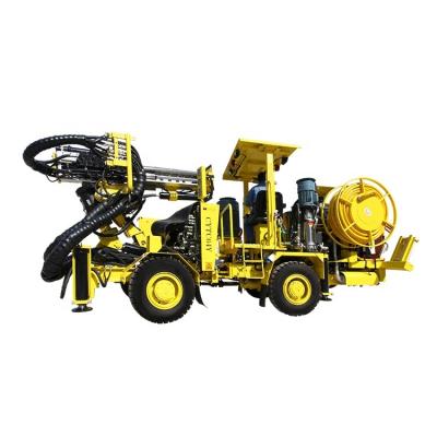 China Construction worksÂ  CYTC64Y Remote Control Long Hole drilling rig Tyre Hydraulic Borehole Rock Drilling Rig Machine Drilling Rig for mine for sale