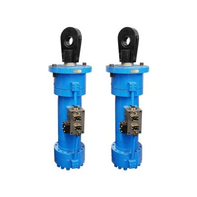 China Building Material Shops Customized Engineering hydraulic cylinder with valve block for sale