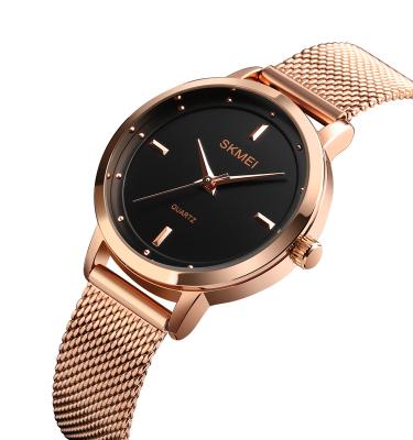 China Water Resistant SKMEI 1528 Ladies Simple Ladies Wristwatches Female Business Watch Female Quartz Watches mujer de reloj for sale