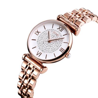 China SKMEI 1533 Small Day/Date Brand Strap Design Dial Wristwatches For Women Lady Luxury Watches Reloj Mujer for sale