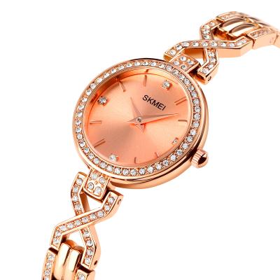 China Luxury skmei 1738 Ladies Quartz Elegant Wristwatches Jewelry Dress Bracelet Watch Water Resistant Relogio Feminino For Female for sale