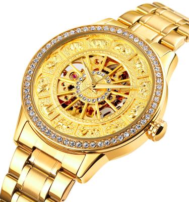 China skmei auto date 9228 automatic wristwatch luxury diamond watch gold silver men watches hip hop with case jewelry gifts suppliers big for sale