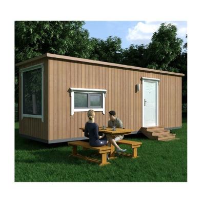 China Modern strong and durable prefab type mobile wooden trailer house for sale