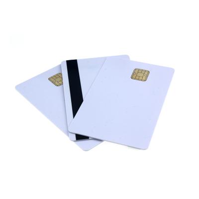 China Contact Wholesale Waterproof Smart IC Card 4428 White Waterproof / Waterproof White PVC Card for sale