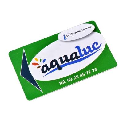 China Waterproof / Waterproof ISO1443A RFID M1 S50 IC Card 13.56Mhz Access Control Smart Card White PVC M1 Contactless Card for sale