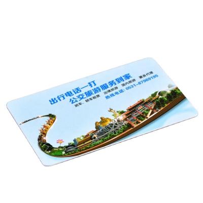 China Waterproof/Waterproof Customized Contactless Citizen Material Card Advertising Cardboard Poster in PVC/PET Public Transport for sale