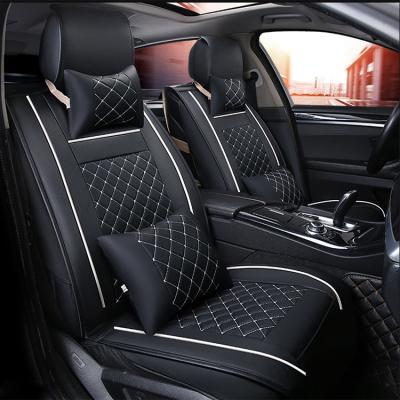 China Business 3D Surround Full Season Car Cushion Leather Comfortable Seat Cover Cushion Cover for sale