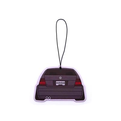 China Hot New Selling Car Perfume Air Freshener China-chic Easy Use Car Hanging Paper Air Freshener for sale