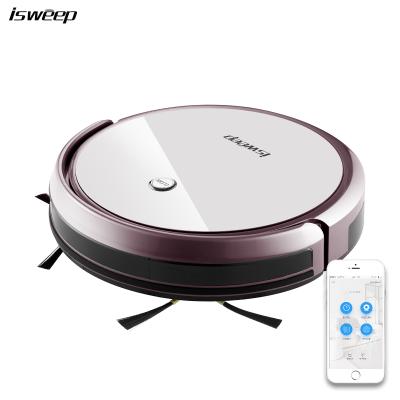 China Easy home smart APP control WIFI navigation robot vacuum cleaner WIFI APP control smart calculation for sale