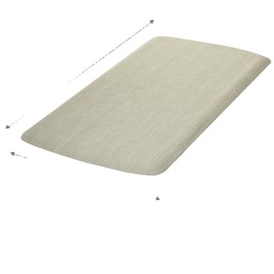 China Washable 19mm Woven PVC Kitchen Comfort Anti Fatigue Position Mat for sale