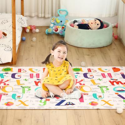 China Washable Environmentally Friendly Thickened Baby Play Mat, Playing Thickened Crawling Mat, Children's Letter Blanket for sale