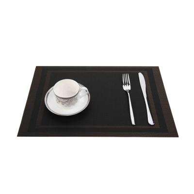 China Factory Direct Viable Wholesale Rectangle Place Mats Eco Friendly Table Place Mats for sale