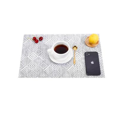 China Viable Goods Using Low Price Table Mats Modern Placemat Pvc Plastic for sale